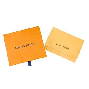 Louis Vuitton Box & Folding Envelope Dust Bag for Wallet Accessories 5.75 x 5